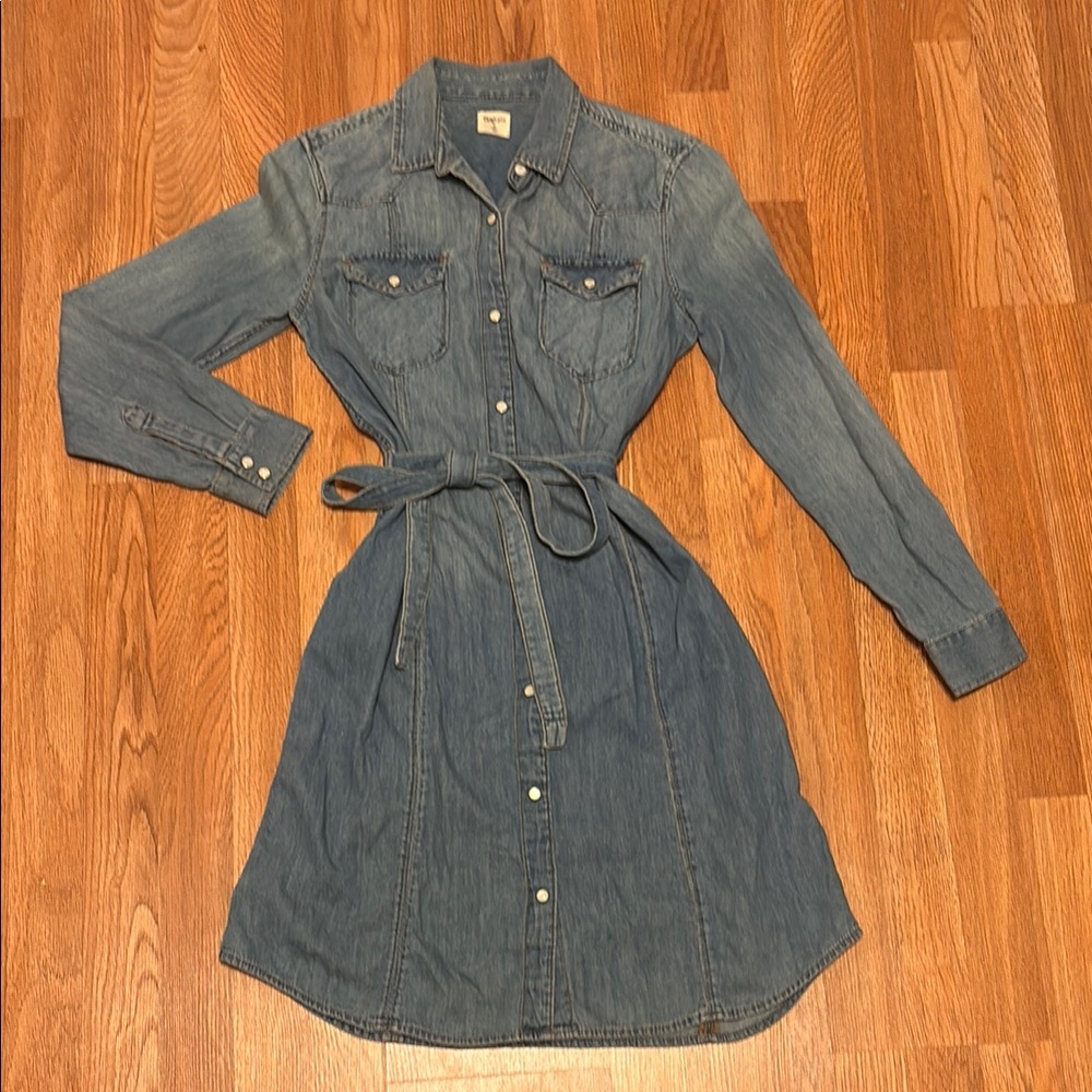 Gap 1969- Denim Shirt Dress